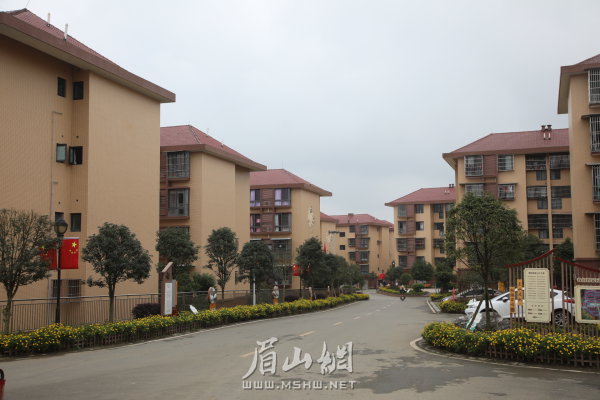 福臨家園小區新面貌。