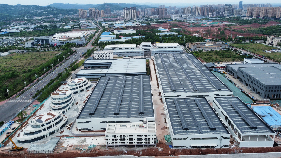  航拍三期建設(shè)現(xiàn)場。